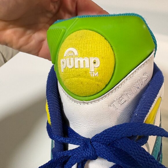 Vintage Reebok Court Victory Pump Size 12 - RARE COLOURWAY - Picture 5 of 7